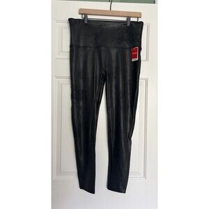 Spanx Faux Leather Leggings Black Size 2XL NWT